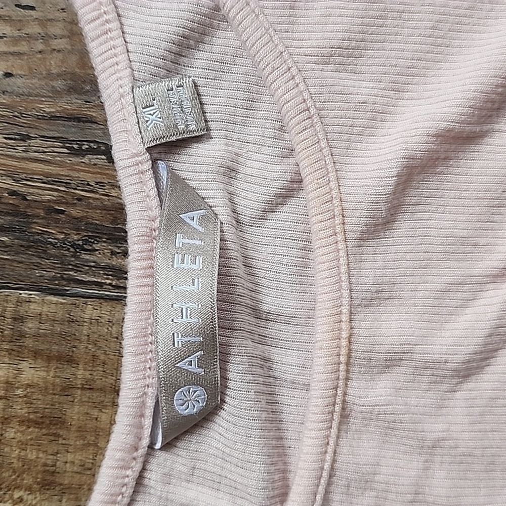 Athleta Ribbed Tank Sz XL - Picture 2 of 4